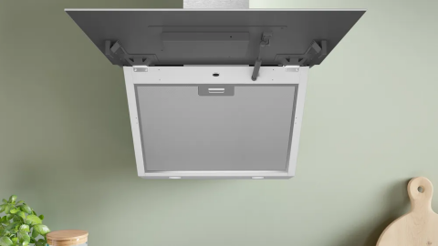 Bosch DWK67PJ20T Beyaz Duvar Tipi Davlumbaz