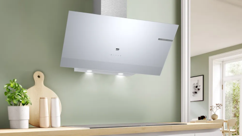 Bosch DWK97PJ20T Beyaz Duvar Tipi Davlumbaz