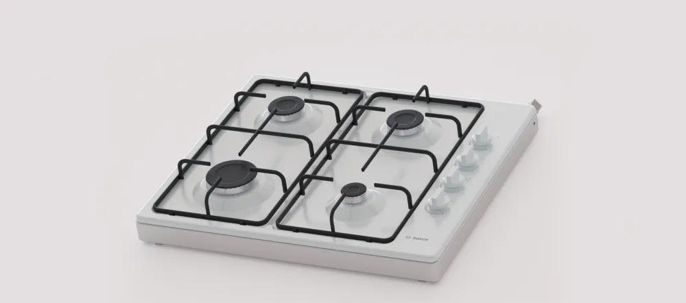 Bosch PBP0C2K80L Beyaz Set Üstü Ocak