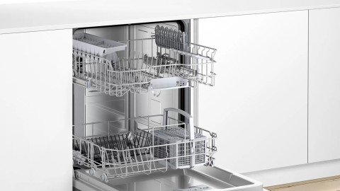 Bosch SMI25DB01T 5 Programlı Ankastre Bulaşık Makinesi