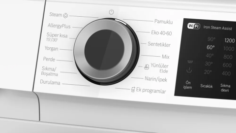 Bosch WGK252Z0TR 1200 Devir 10 kg Çamaşır Makinesi