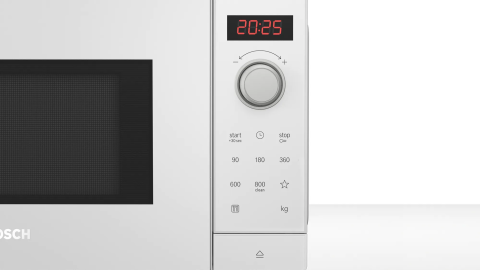 Bosch FFL023MW0 20 lt Beyaz Mikrodalga Fırın