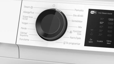 Bosch WGK242Z0TR 1200 Devir 9 kg Çamaşır Makinesi