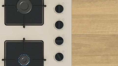 Bosch POP6C1O12O Beyaz Cam Ankastre Ocak