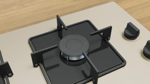 Bosch POP6C1O12O Beyaz Cam Ankastre Ocak