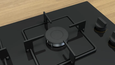 Bosch POP6C7O12O Siyah Cam Ankastre Ocak