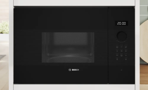 Bosch BFL524MB2 Siyah Ankastre Mikrodalga Fırın