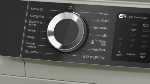 Bosch WGK252ZXTR 1200 Devir 10 kg Çamaşır Makinesi