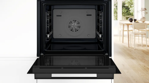 Bosch HUA736EG0T Black Inox Ankastre Fırın