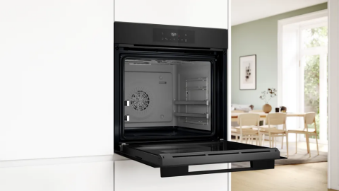 Bosch HJG852YT0T Siyah Ankastre Fırın