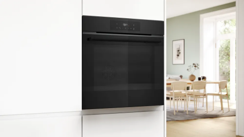 Bosch HJG852YT0T Siyah Ankastre Fırın