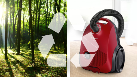 Bosch BGBS2RD1 600 W Toz Torbalı Süpürge