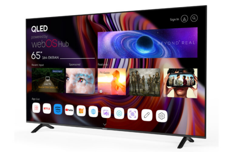 Sunny SN65QMN252 4K Ultra HD 65'' 165 Ekran Uydu Alıcılı webOS Smart QLED TV
