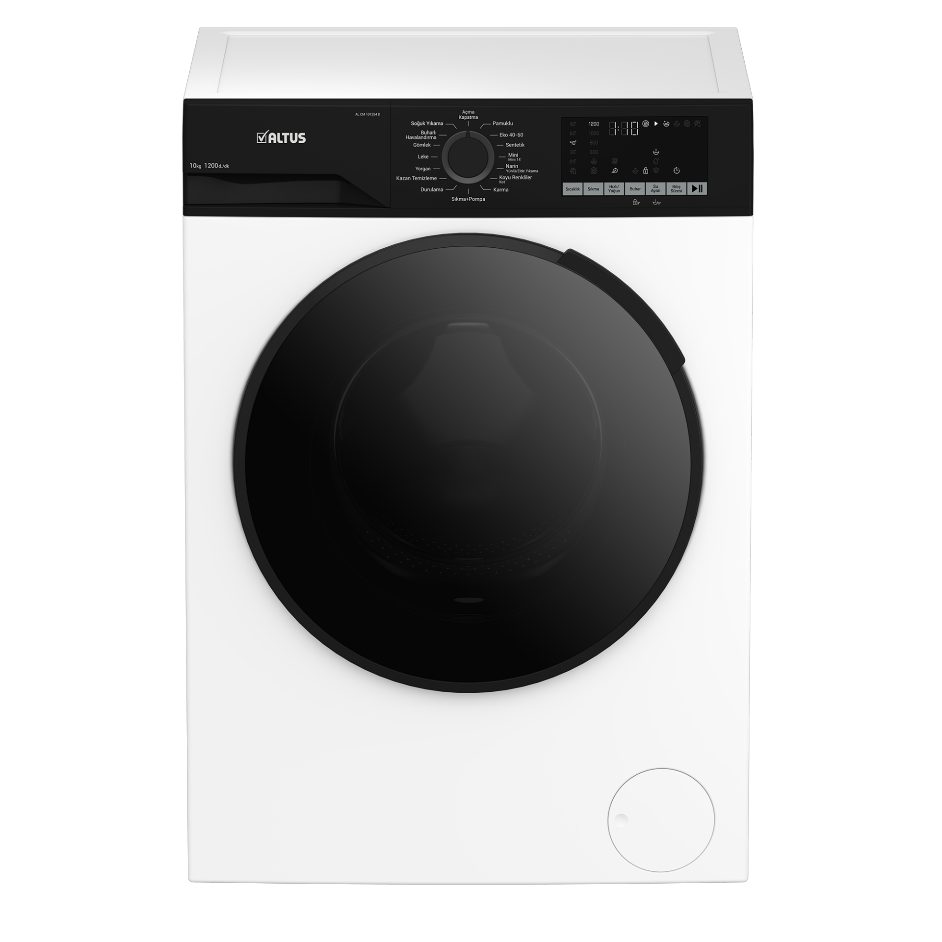 Altus AL CM 101254 D 1200 Devir 10 kg Çamaşır Makinesi