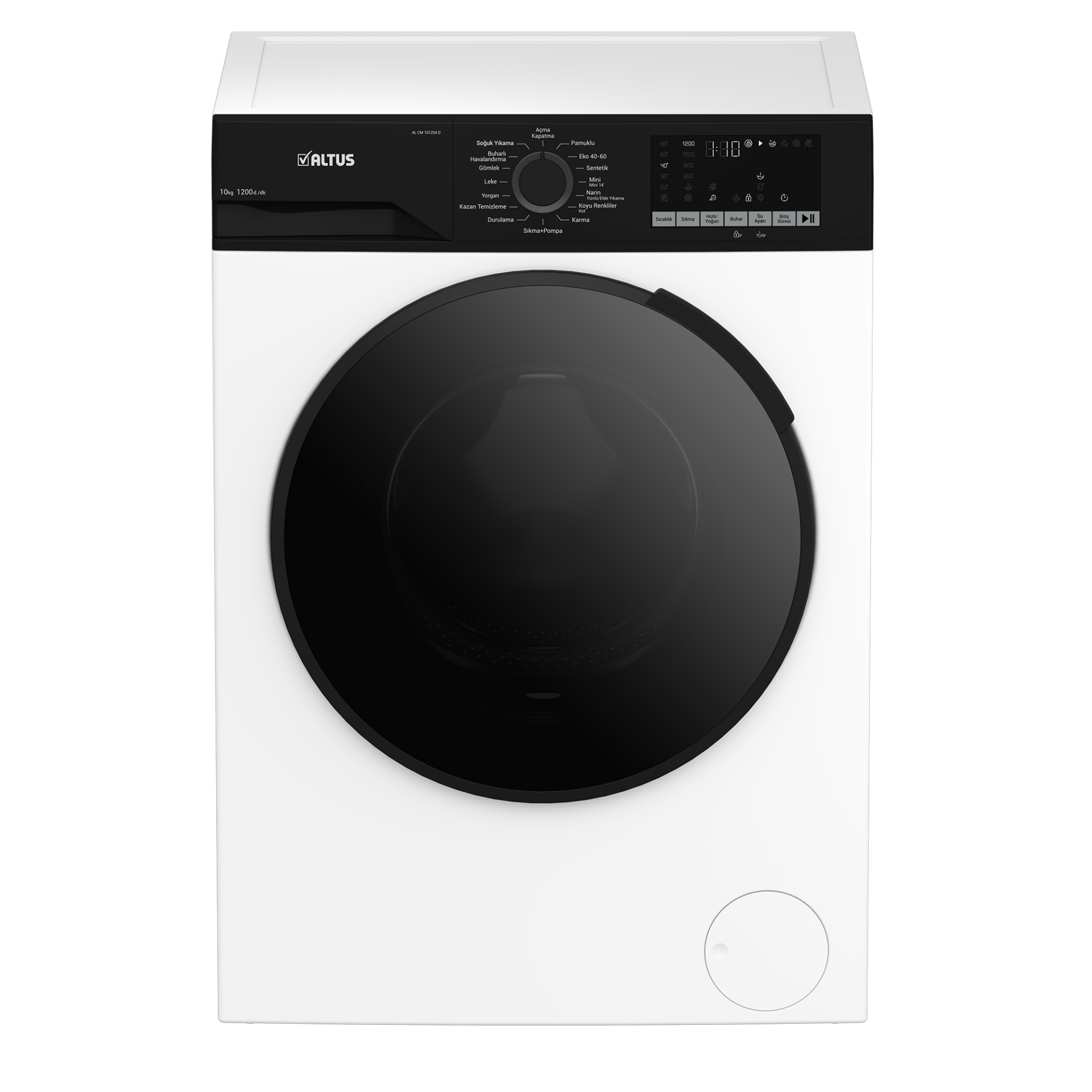 Altus AL CM 101254 D 1200 Devir 10 kg Çamaşır Makinesi
