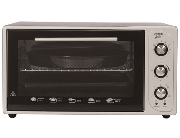 Çetintaş SMXF5 Maxi Fırın 45 Litre Inox