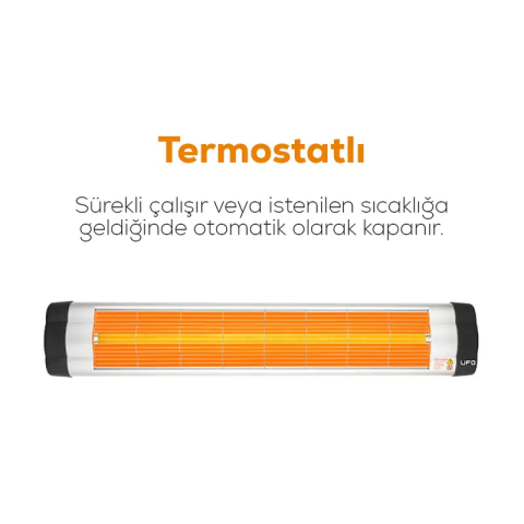 Ufo Star S/29 2900 W Infrared Isıtıcı - Ayak Hariç
